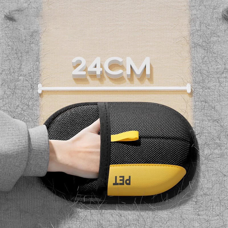 Pet Hair Cleaning & Collection Gloves – Double-Sided Grooming Tool