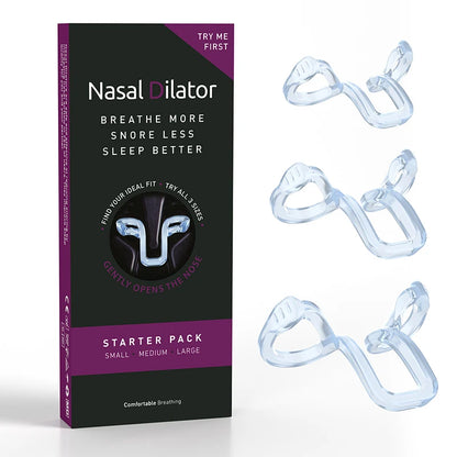 “Anti-Snoring Nose Clip – Silicone Nasal Dilator”