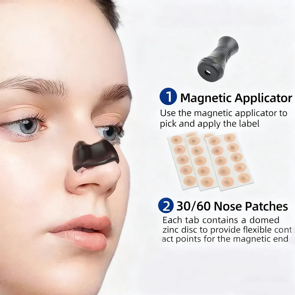 “Magnetic Nasal Breathing Strips – Anti-Snoring Starter Kit”