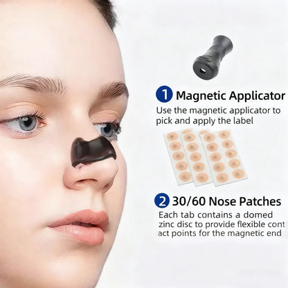 “Magnetic Nasal Breathing Strips – Anti-Snoring Starter Kit”