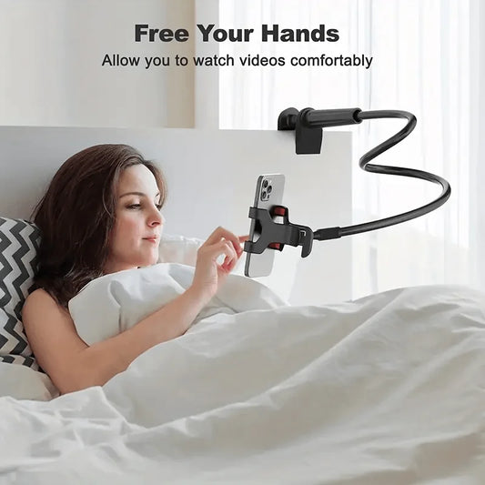 “360° Adjustable Phone Holder – Clip-On Stand”