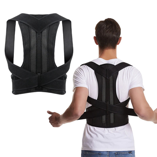 “Adjustable Posture Corrector – Back & Shoulder Support”