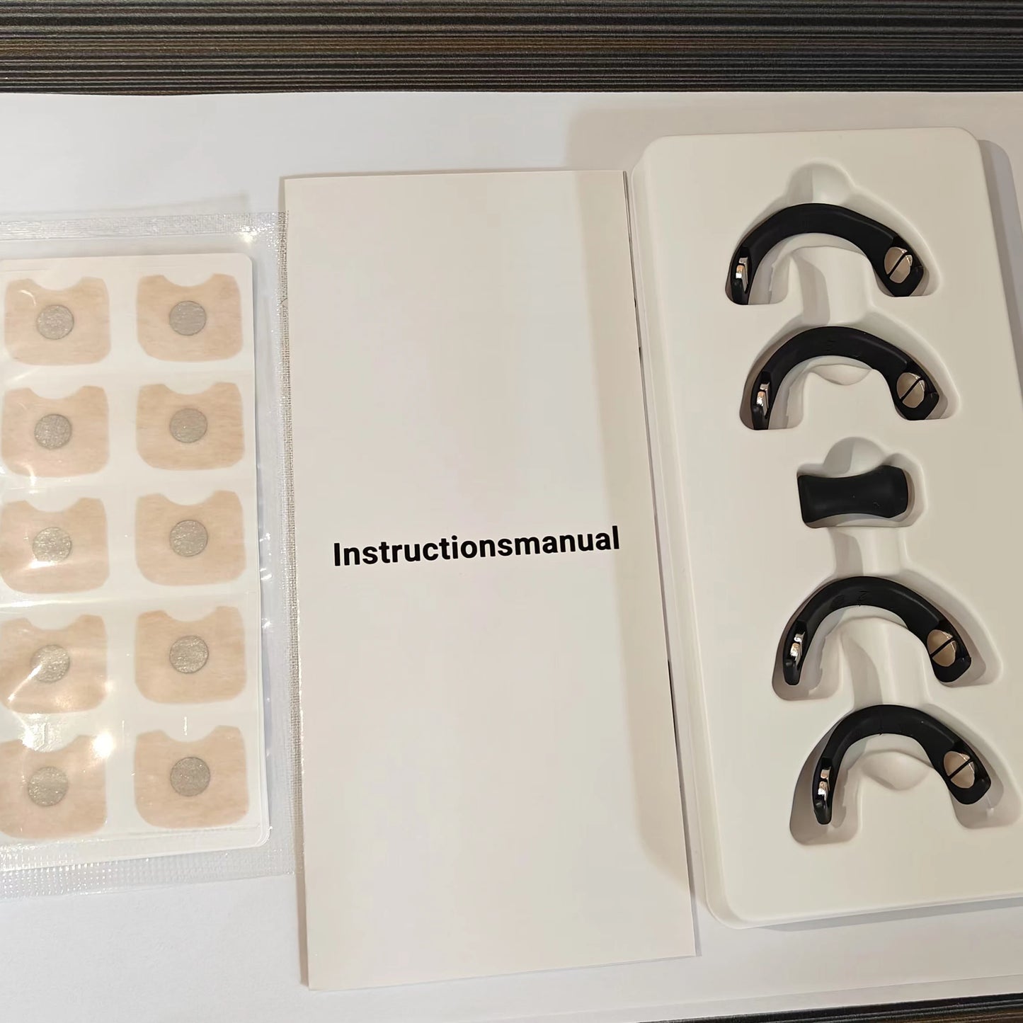 “Magnetic Anti-Snoring Nasal Strips – Strong 15-Day Hold”