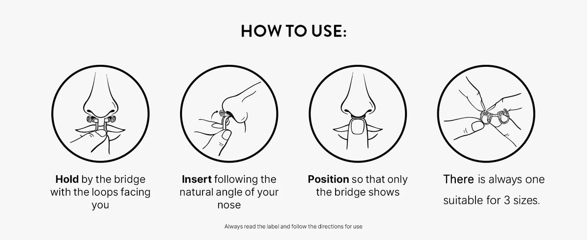 “Anti-Snoring Nose Clip – Silicone Nasal Dilator”