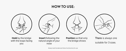 “Anti-Snoring Nose Clip – Silicone Nasal Dilator”